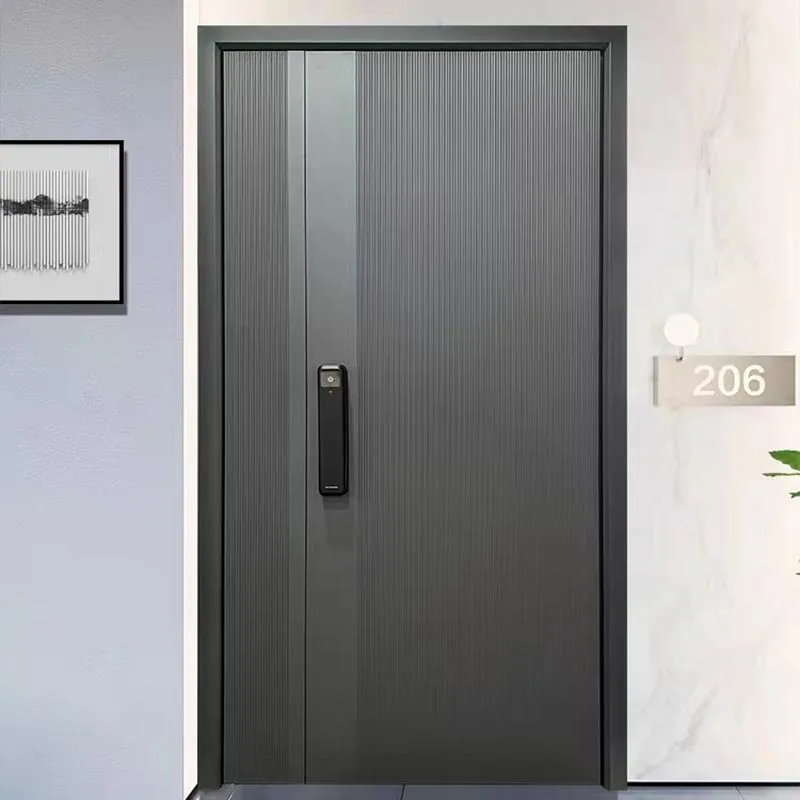 Integrated Aluminum Alloy Entry Door